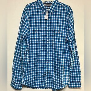 Express long sleeve button down shirt L